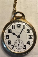 Hamiliton gold railroad pocket watch (runs)