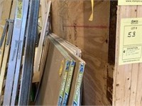 ASSORTED DRYWALL SHEETS