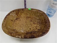 Bennington ware bowl, 12'' x 10''