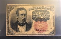 1874 Fractional currancy ten cents