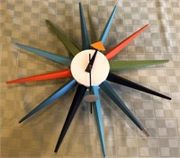 George Nelson Wallclocks Reedition Starburst Clock