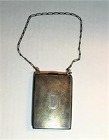 Antique silver money purse