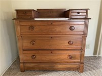 Antique Chest w/ Handkerchief Drawers