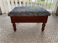Small Upholstered Foot Stool