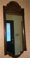 Wood Framed Wall Mirror