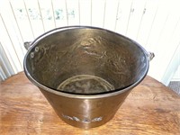 Large Brass Bucket