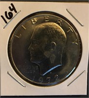 1972 Eisenhower dollar