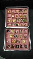 Lot of 36 Pairs of Clip-On Ear Rings