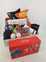 Kids Gift Basket with Nintendo Switch