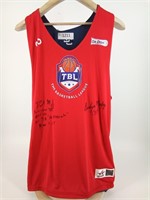 The Basketball League "TBL" Signed Jersey