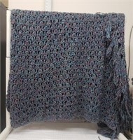Approx 65x54 gently used afghan