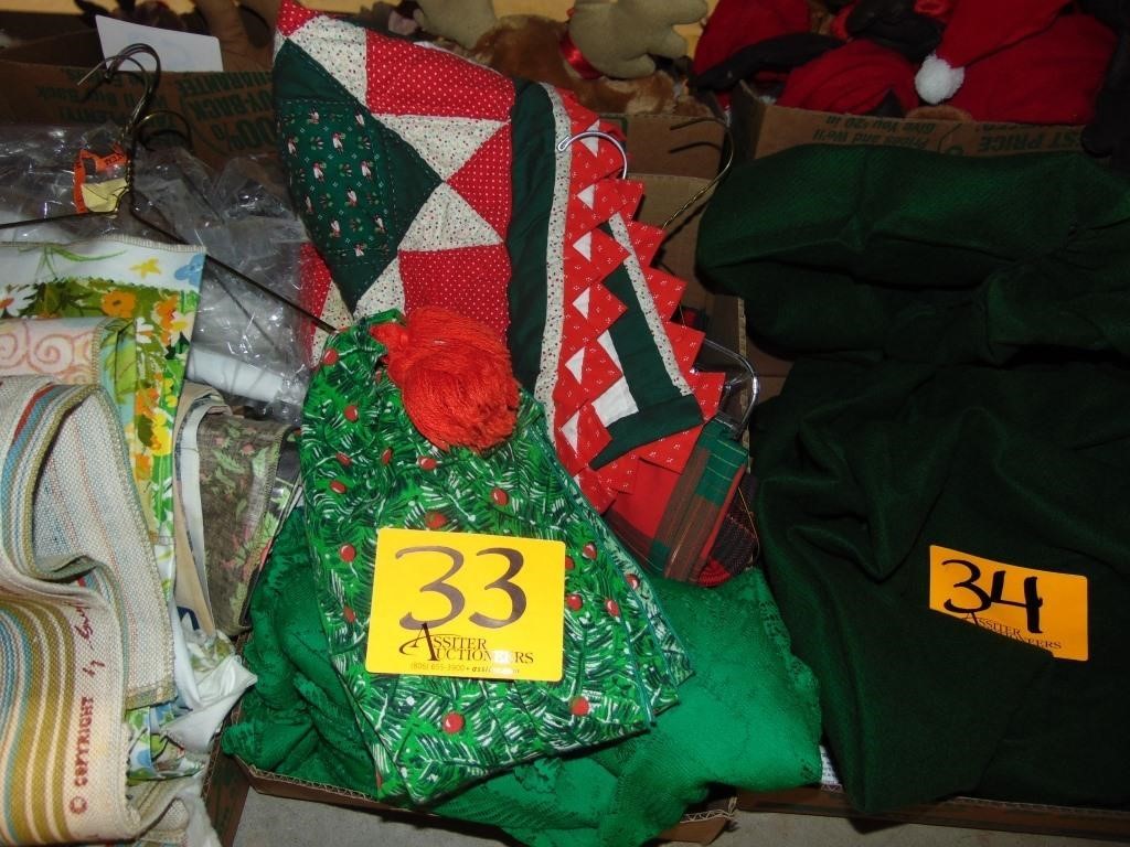 Local Estate Online Auction #2 Holiday Decor