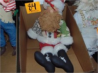 22" Handmade Santa Doll