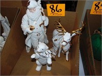 Porcelain Holiday Figures 8" to 14"