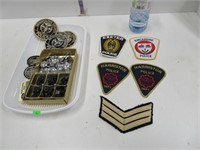 Police badges & buttons