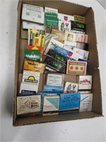 Collection of Match books