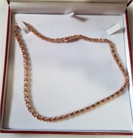 NEW - 18" Morganite Necklace $1900 appraisal