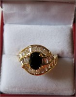 NEW - Designer Sapphire dinner ring