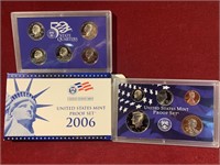2006 PROOF SET COMPLETE WITH QUARTERS