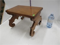 Wooden stool, 15 x 10 x 10