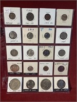 VALUE PAGE MIX COINS / SILVER / SILVER DOLLAR