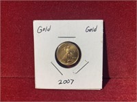2007 1/10OZ GOLD LIBERTY COIN