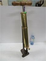 Brass pump, Berner & Mayer Co