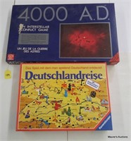 4000 BC Board Game, Deutschlandreise Game