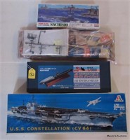 USS Constellation & Sachisio Sub Kits/Grayback Sub