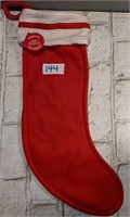Ready to decorate holiday stocking