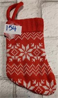 Mini holiday stocking