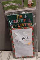 Holiday Magnetic List Pad