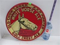 Reinhardt, White Horse Ale beer tray