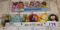 Kids Wooden Figures