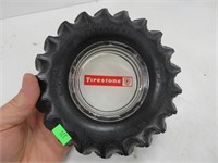 Firestone Tractor rubber tire ash tray