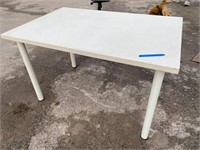WHITE TABLE