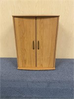 Light Wood Storage Cabinet