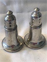 Reed and Barton Pewter Salt and Pepper