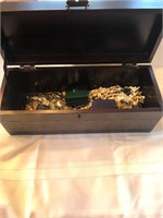 Jewelry in Wooden Box