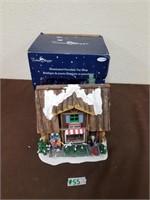 Christmas Village house "Toy shop"