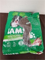 13.61kg Iams chicken and whole grains (damaged)