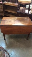 Antique Drop Side Table "AS IS"