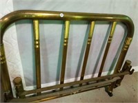 Brass twin bed