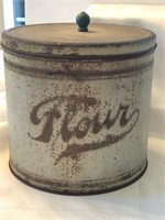 Vintage Flour Canister
