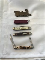 Pocket Knife Lot of 5