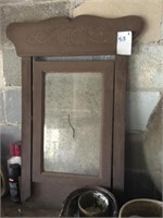 Vintage Mirror ~ Door & Ice Box Project