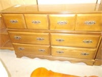 6 Drawer Dresser, 54"Lx17"Dx35"H