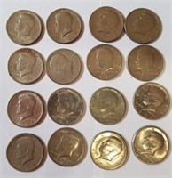 16 - 1971 IKE Eisenhower Dollars
