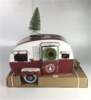 Light Up "Home for the Holidays" Christmas Camper