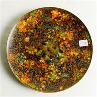 CHINESE CLOISONNE PLATE